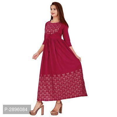 Flattering Pink Cambric Cotton Kurti