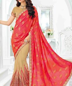Traditional Dupion Silk Saree for Wedding